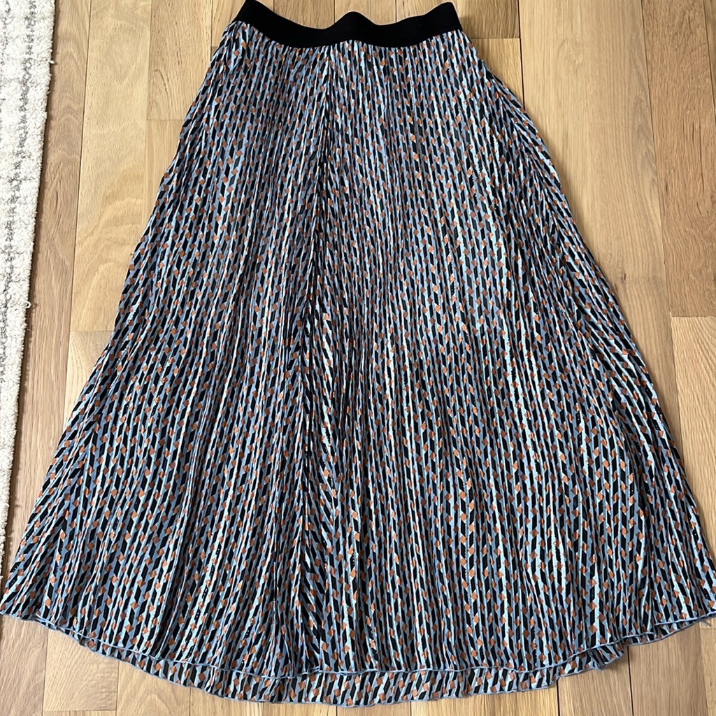 Maje Pleated Skirt